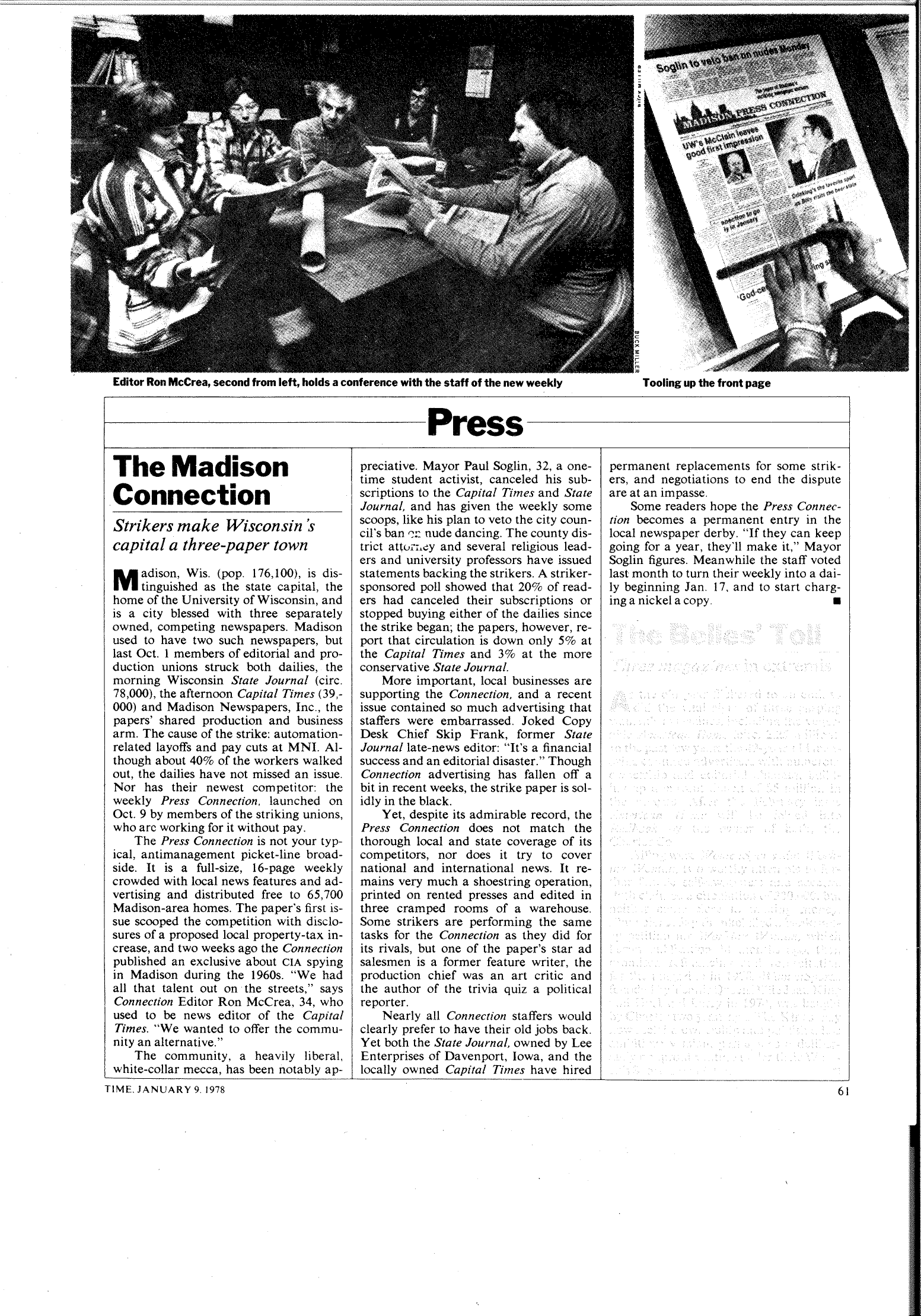 Time Magazine 1-9-78